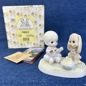 Precious Moments Sharing Our Christmas Together Figurine 1997 Enesco 531944